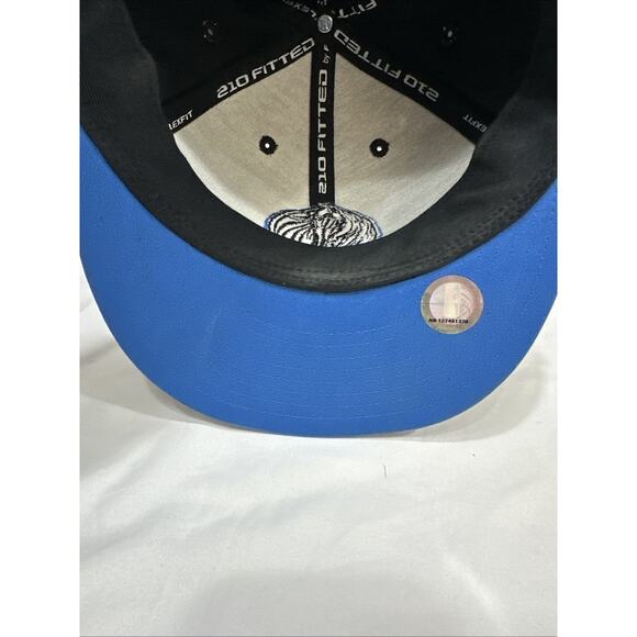 Dallas Mavericks NBA Black Fitted Stretch Fit Design Hat size 6 7/8-7 1/4 - Picture 8 of 8